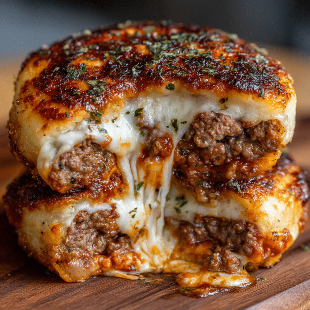 Old School Pizza Burgers Recipe