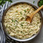 Garlic Parmesan Orzo