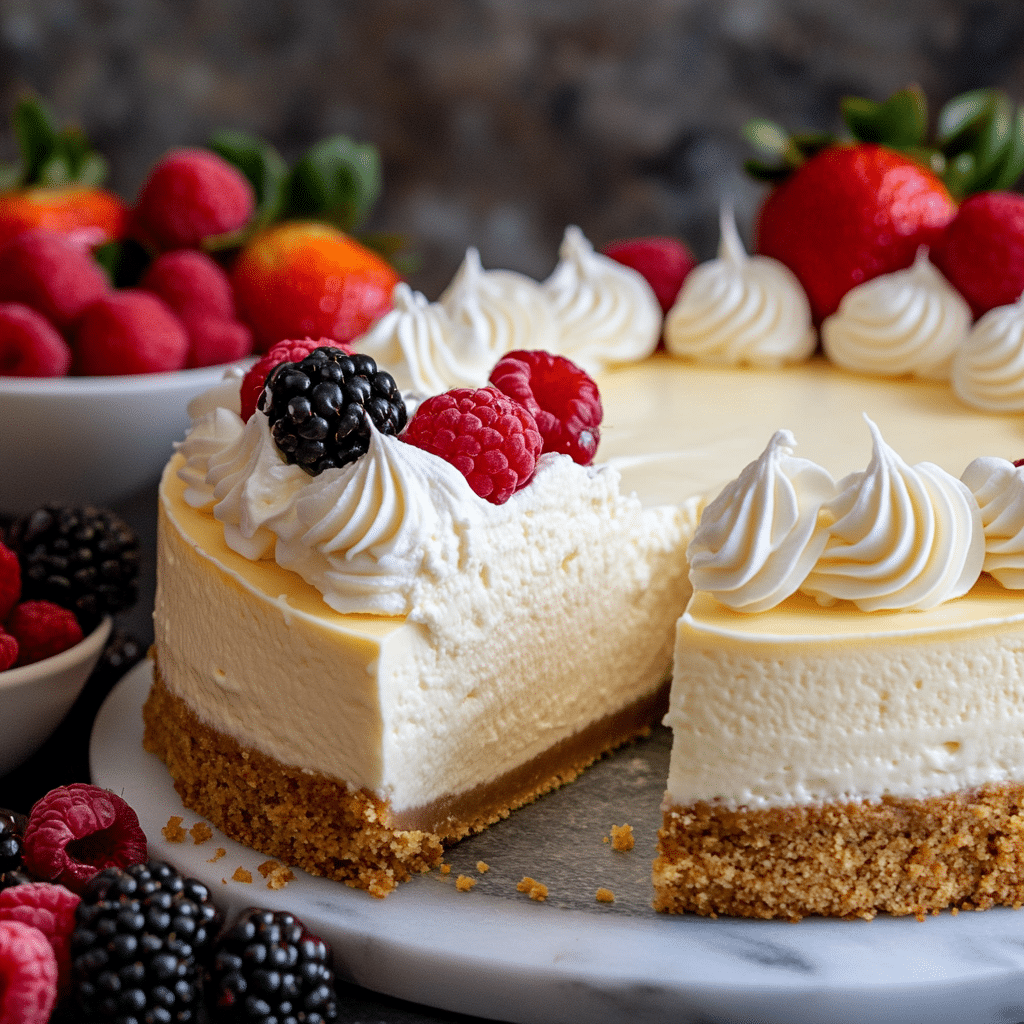 BEST Easy Cheesecake Recipe