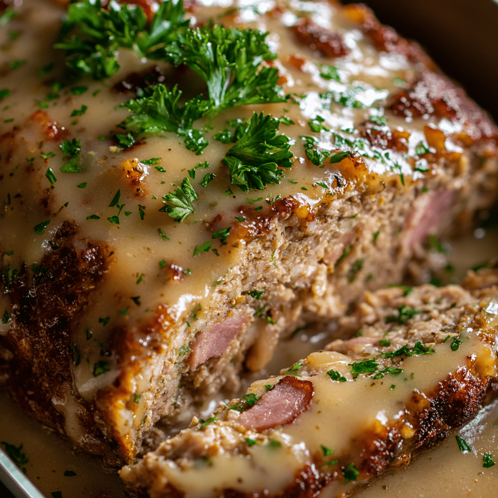 Chicken Cordon Bleu Meatloaf Recipe