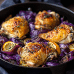 Oktoberfest Chicken and Red Cabbage