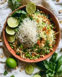 Thai Peanut Cabbage Salad Recipe
