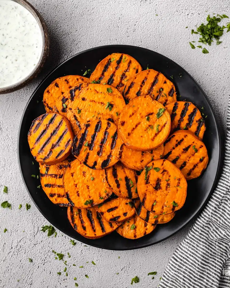 Grilled Sweet Potatoes Recipe