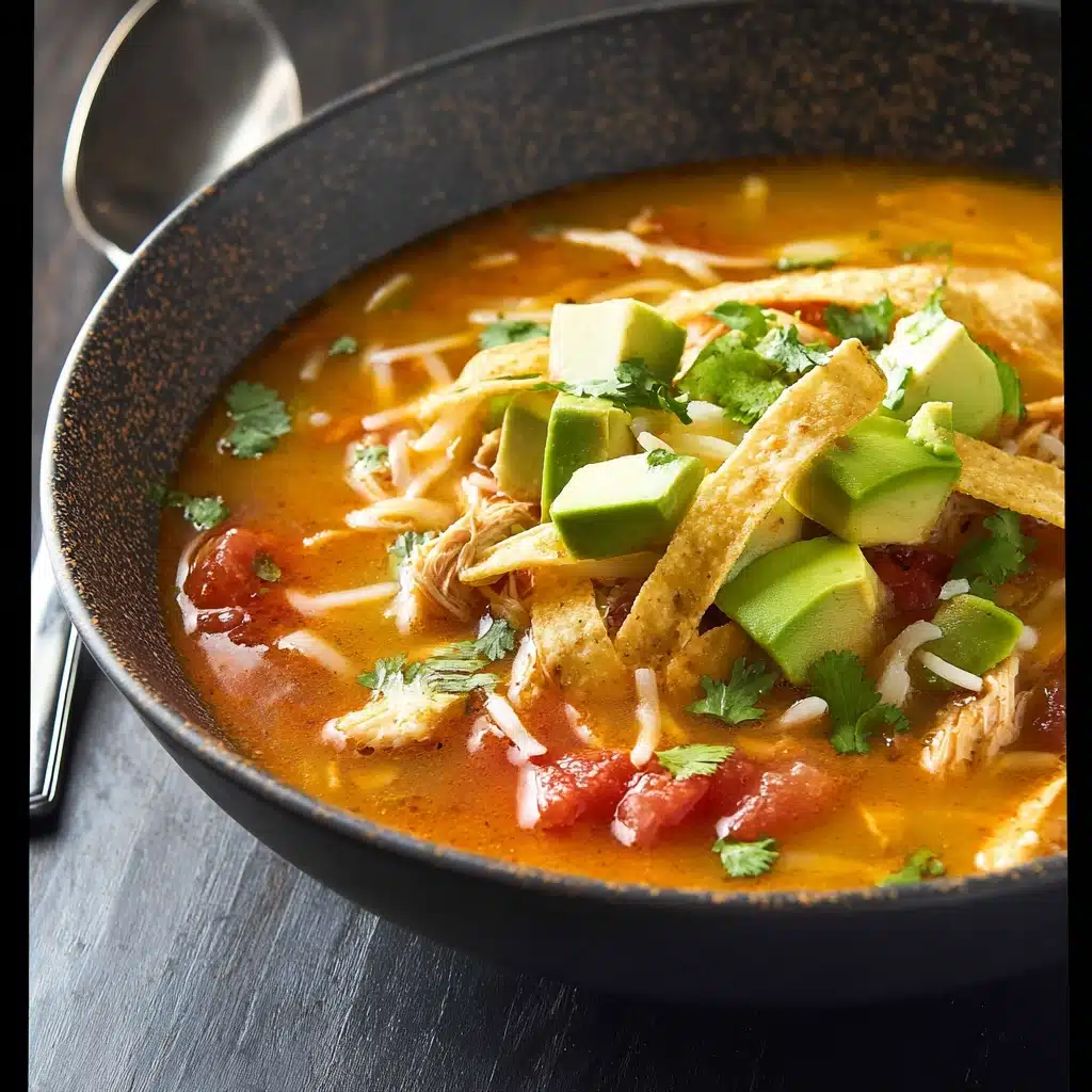 Best Chicken Tortilla Soup Recipe - Recipe Image