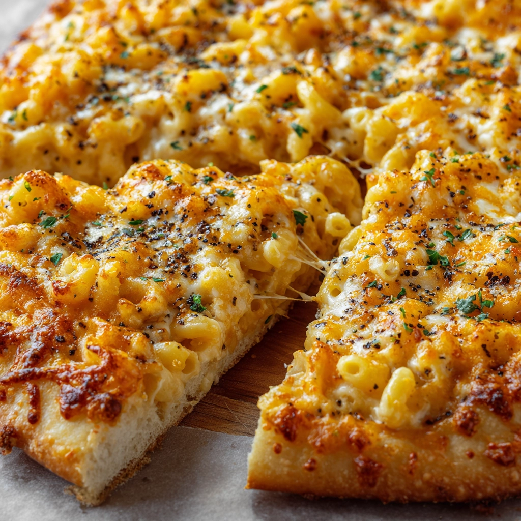 Macaroni and Cheese Pizza Recipe