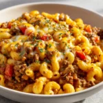 Crock Pot Cheddar Chili Mac Recipe