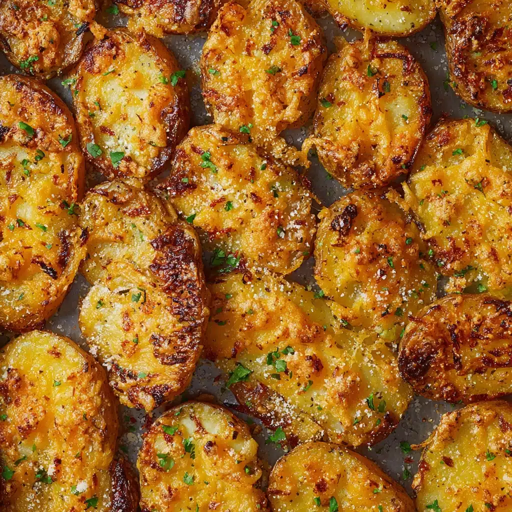 Parmesan Crusted Potatoes Recipe - Recipe Image