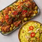 Low Carb Chicken Stew with Keto Cauliflower Rice Recipe