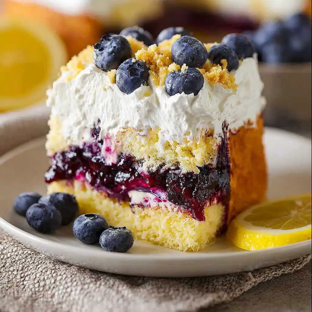 blueberry lemon curd cake Recipe - Recipe Image