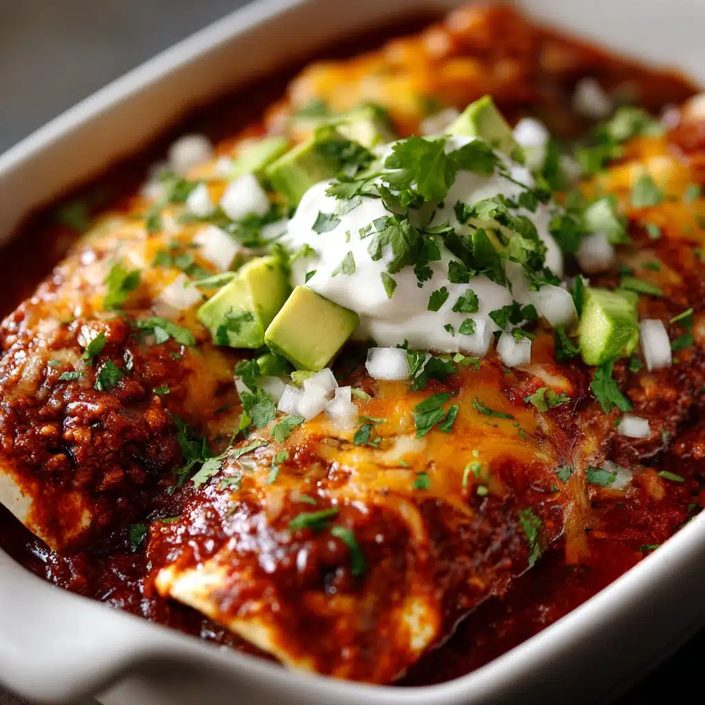 Easy Beef Enchiladas Recipe
