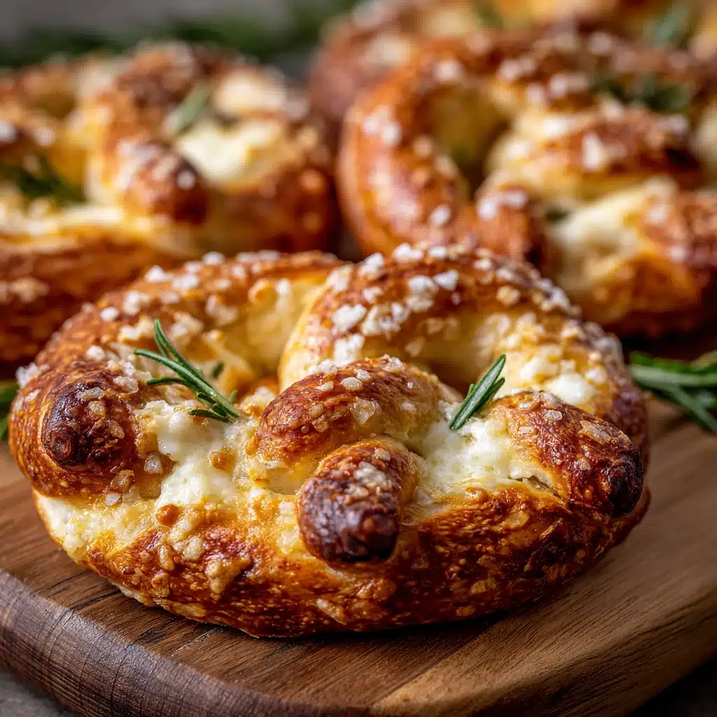 Mozzarella-Stuffed Soft Pretzels Recipe