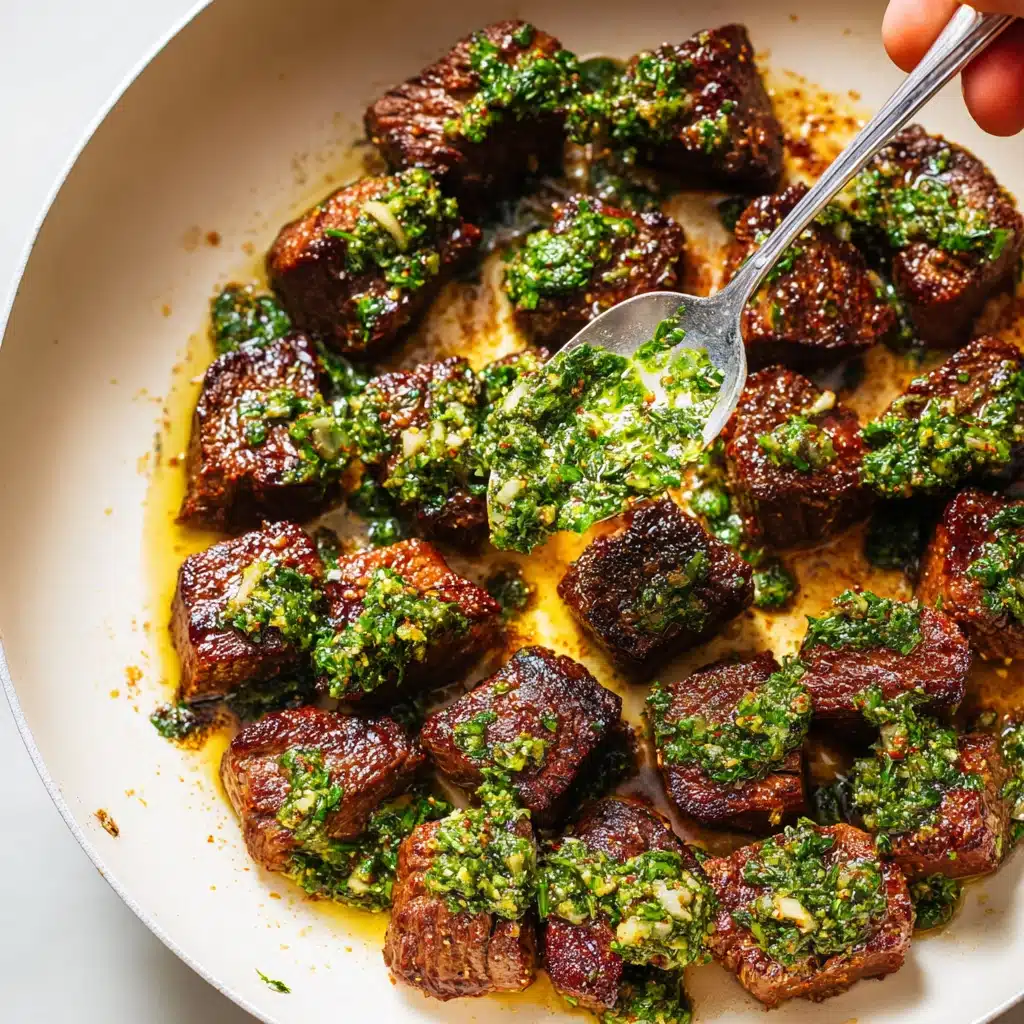 Chimichurri Steak Bites Recipe - Recipe Image