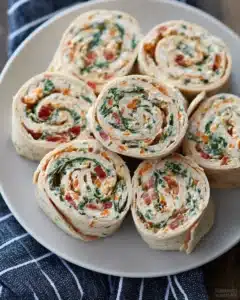 Sun Dried Tomato Basil Roll Ups Recipe