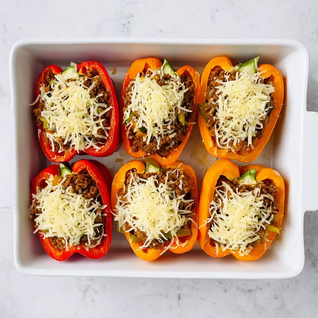 Taco Stuffed Peppers Recipe - Recipe Image