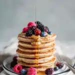 Cottage Cheese Banana Oatmeal Protein Pancakes Recipe