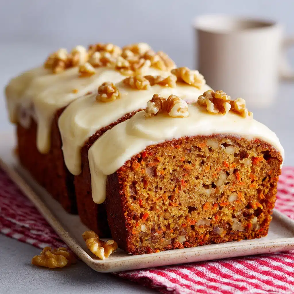 Easy Carrot Cake Loaf Recipe - Recipe Image