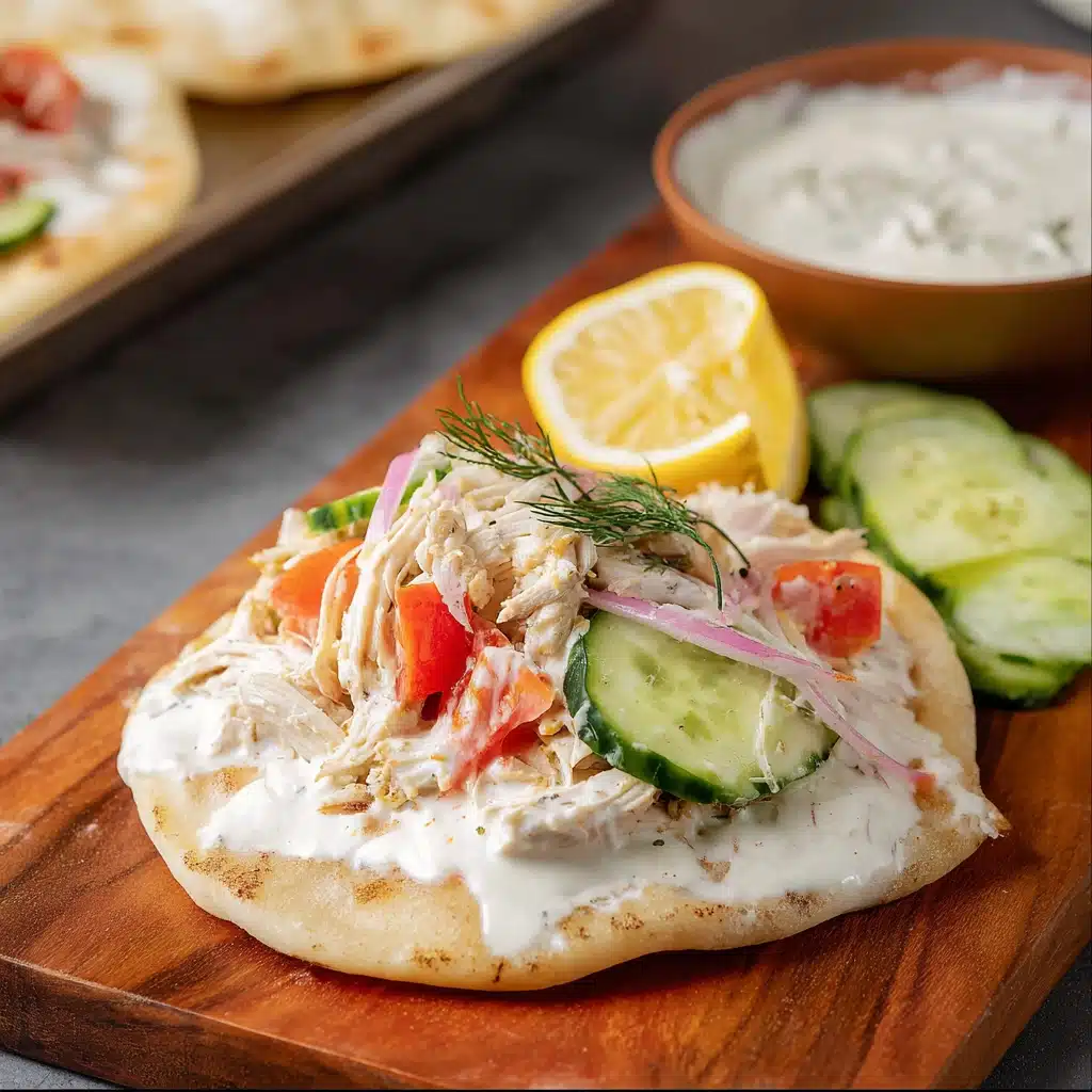 Slow Cooker Chicken Gyros Recipe - Recipe Image