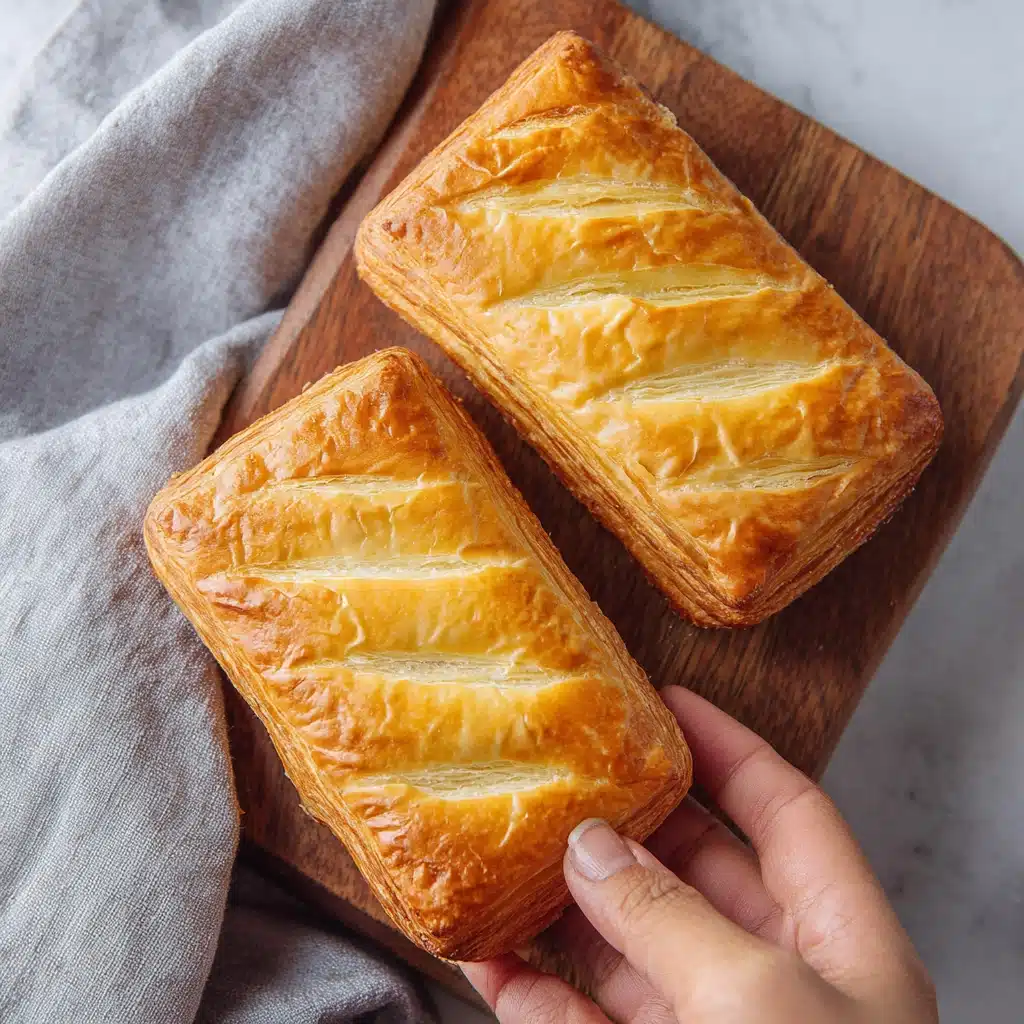 Ham and Cheese Puff Pastry Hand Pies Recipe - Recipe Image