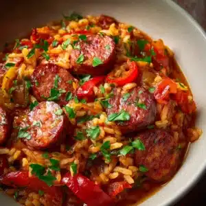 One-Pot Smoked Sausage Rice Recipe