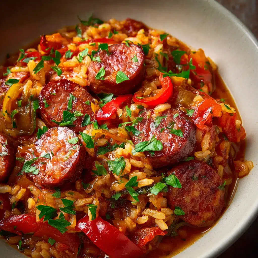 One-Pot Smoked Sausage Rice Recipe