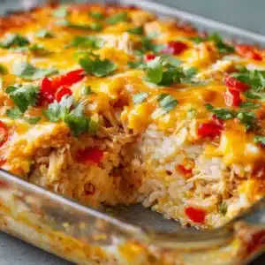 Fajita Chicken Casserole Bake Recipe