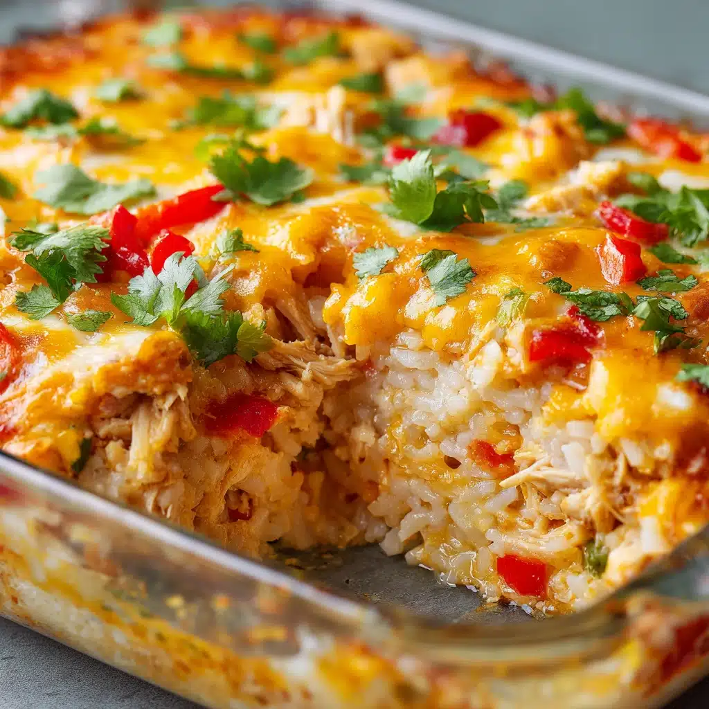 Fajita Chicken Casserole Bake Recipe - Recipe Image