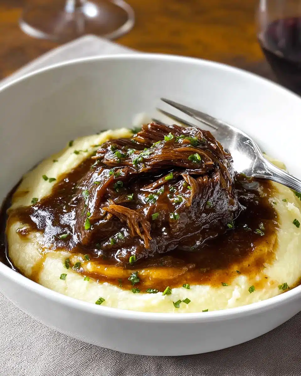 Slow Cooked Beef Cheeks in Red Wine Sauce Recipe