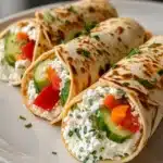 Cucumber Cottage Cheese Wraps Recipe