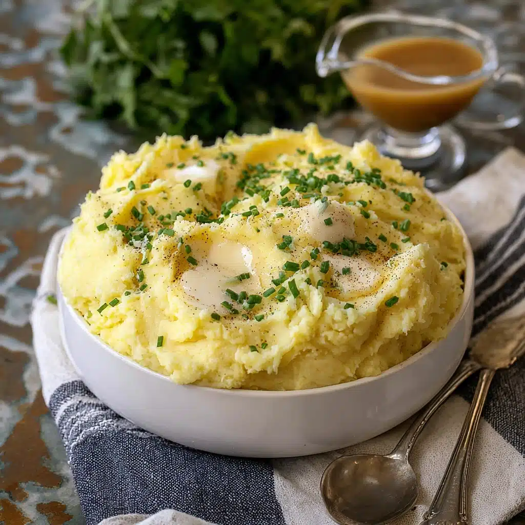 Easy Creamy Mashed Potatoes Recipe - Recipe Image