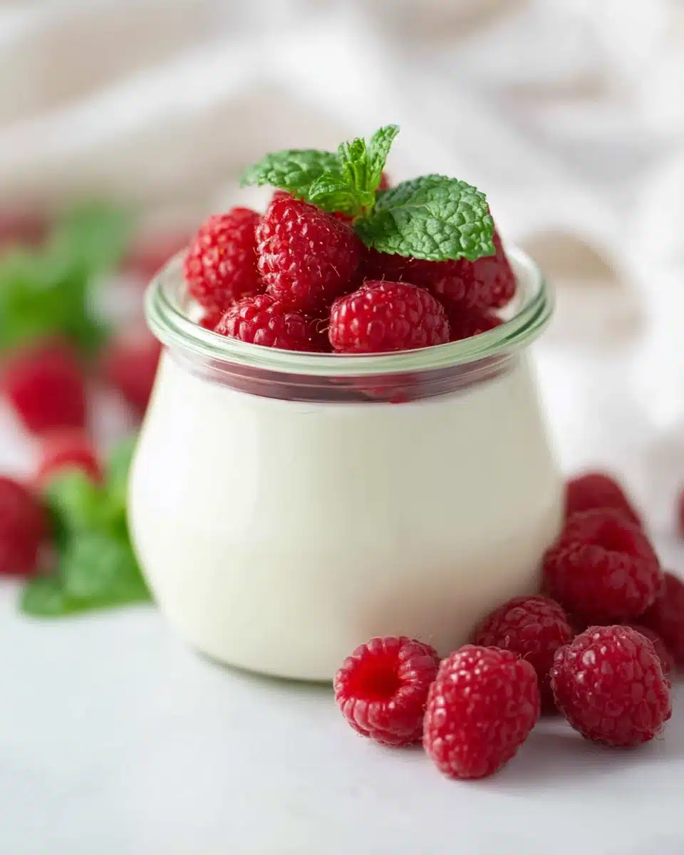 Greek Yogurt Panna Cotta Recipe