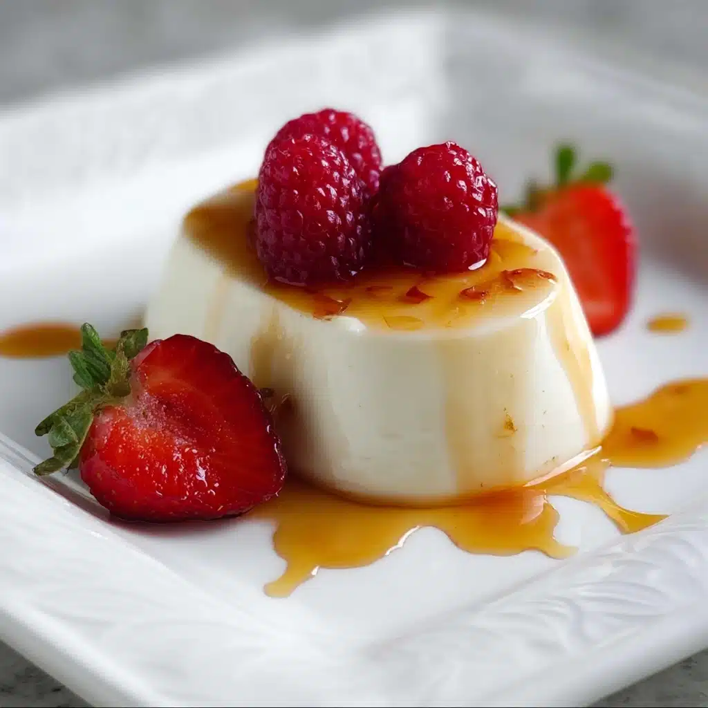 Greek Yogurt Panna Cotta Recipe - Recipe Image