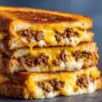 Cheesy Patty Melts with Special Sauce Recipe