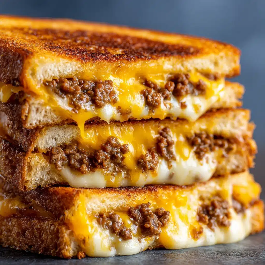 Cheesy Patty Melts with Special Sauce Recipe
