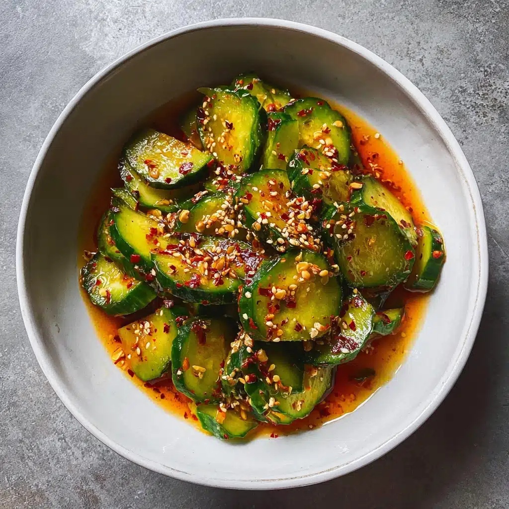 Easy Asian Cucumber Salad Recipe - Recipe Image