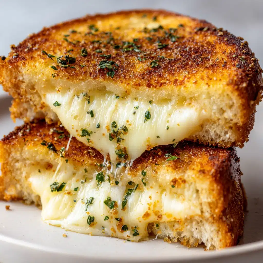 Garlic Bread Grilled Cheese Recipe