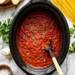 Slow Cooker Spaghetti Sauce Recipe
