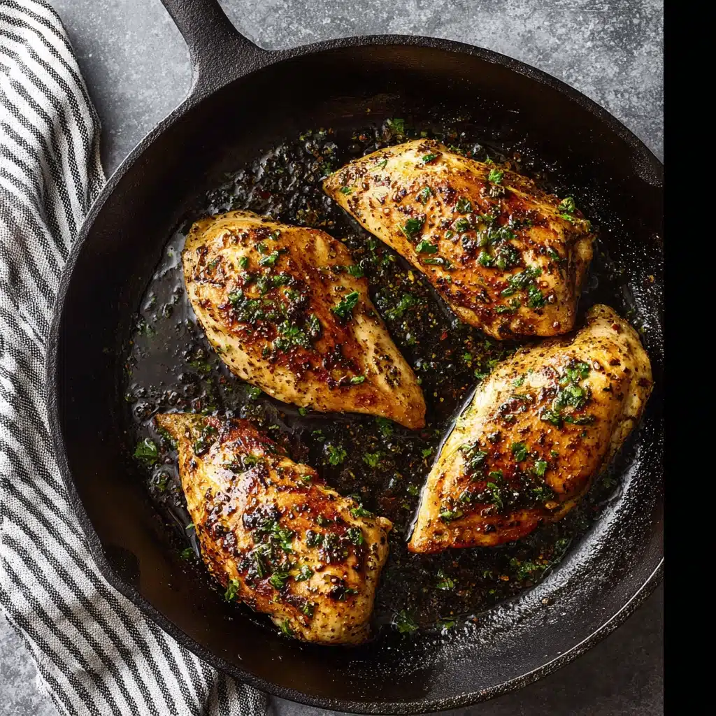 Garlic Butter Baked Chicken Breast Recipe - Recipe Image