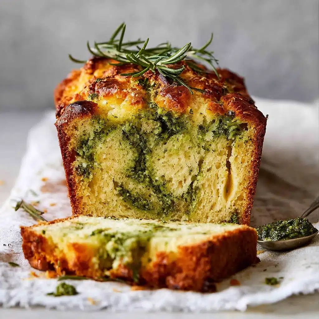 Cheese Herb & Garlic Quick Bread Recipe - Recipe Image