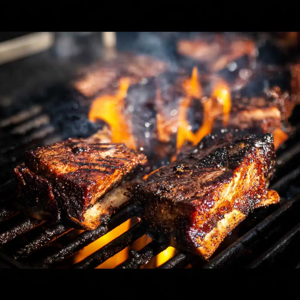Galbi – Korean BBQ Marinated Beef Short Ribs Recipe - Recipe Image