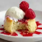 Butter Cakes with Raspberry Sauce Recipe 7 Butter Cakes with Raspberry Sauce Recipe
