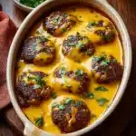 Amish Hamburger Steak Bake Recipe