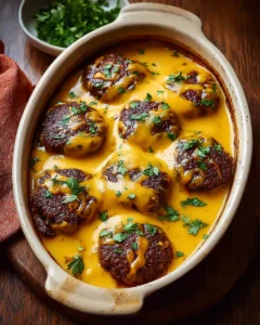 Amish Hamburger Steak Bake Recipe