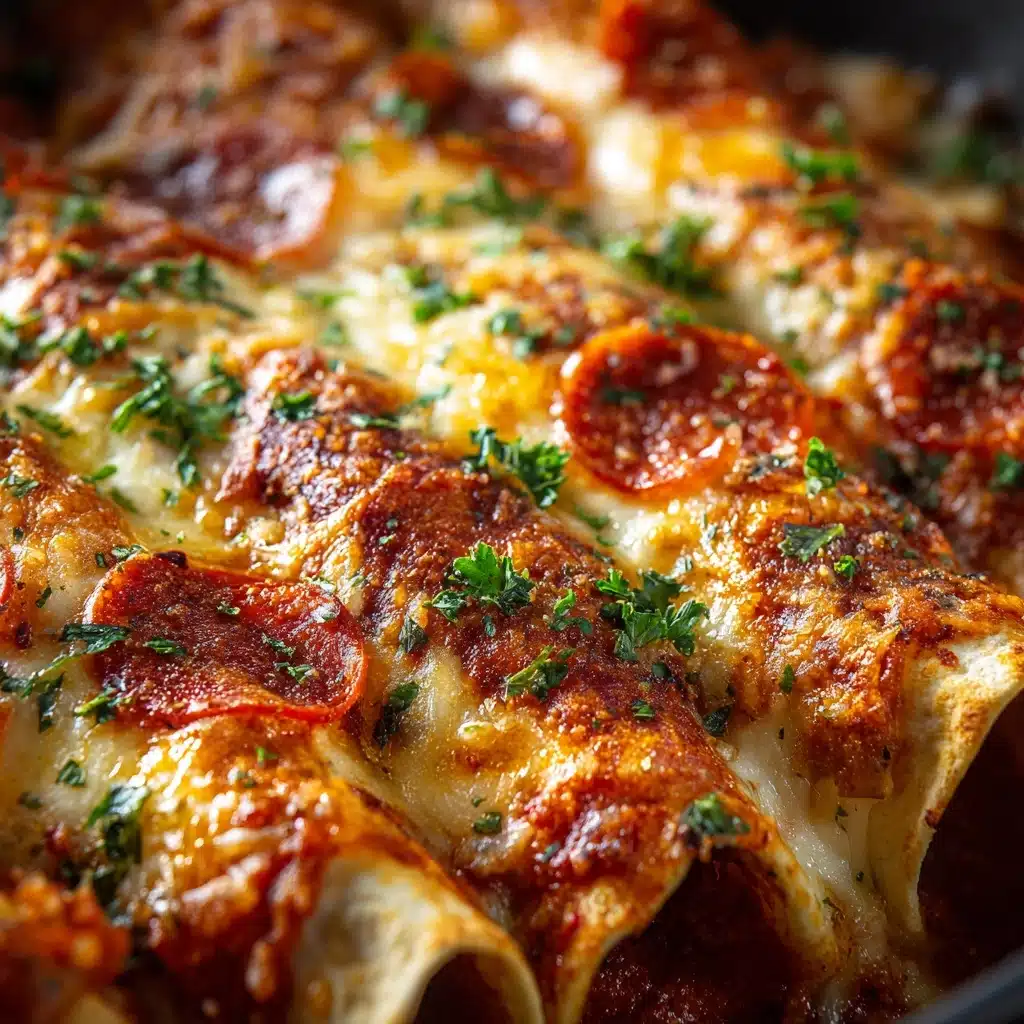 Cheesy Pepperoni Pizza Roll-Ups Recipe