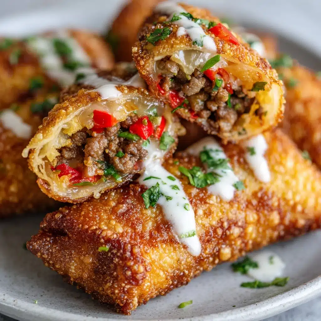 Crispy Nacho Egg Rolls Recipe
