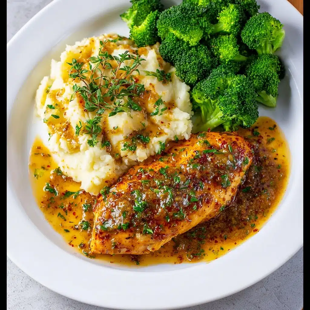 Easy Baked Honey Dijon Chicken Recipe - Recipe Image
