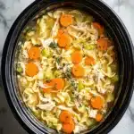 Crockpot Chicken Noodle Soup Recipe
