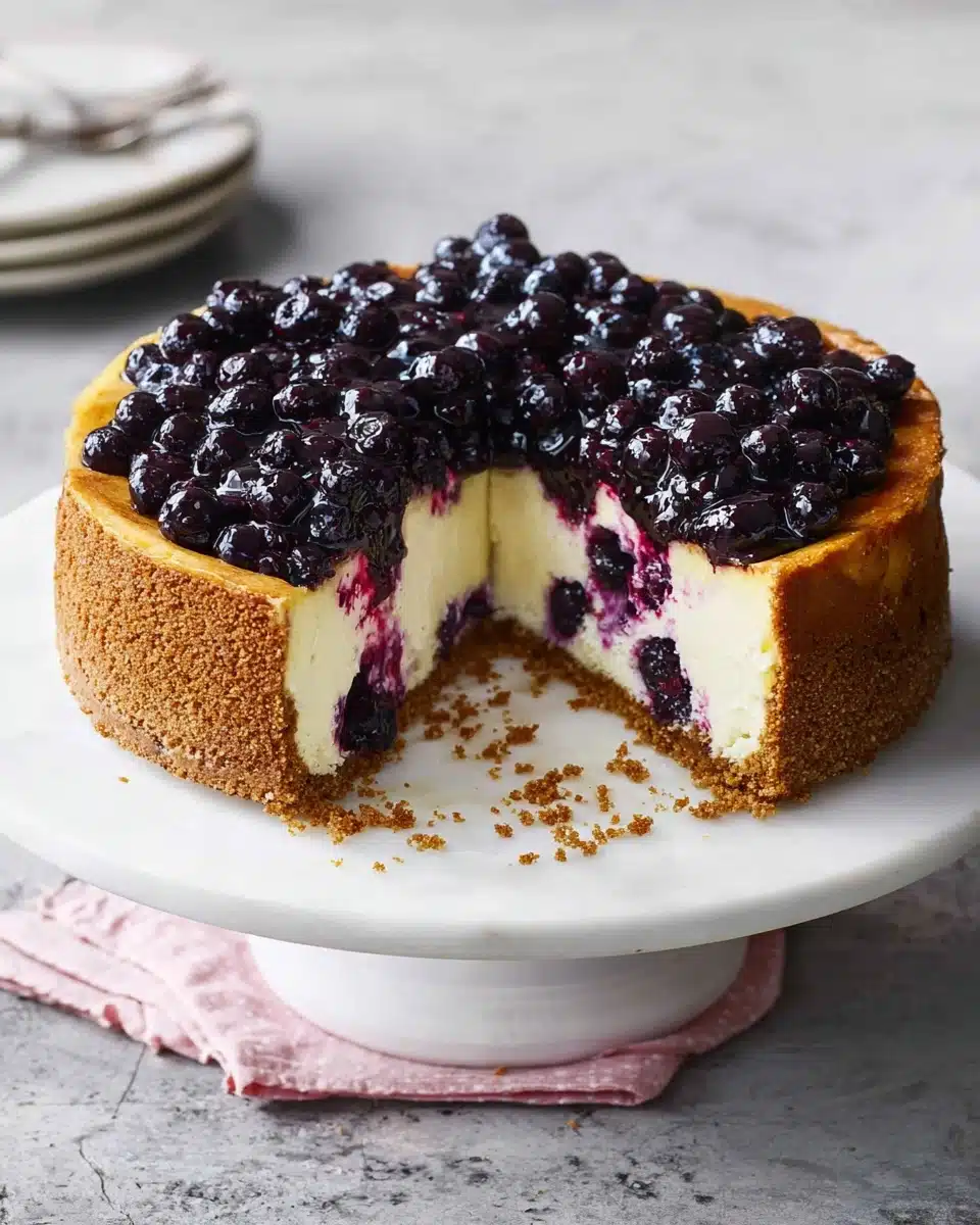 blueberry cheesecake recipe
