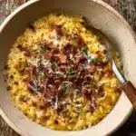 Pumpkin Risotto with Bacon & Parmesan Recipe