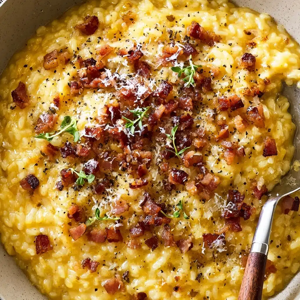 Pumpkin Risotto with Bacon & Parmesan Recipe - Recipe Image