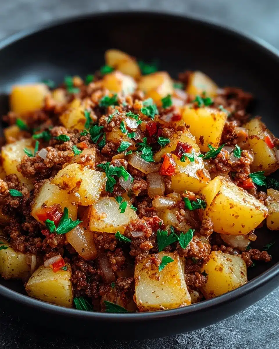 Ground Turkey with Potatoes Recipe